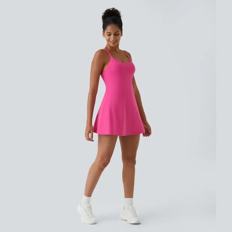 🔥Last day promotion💖Plush Backless Active Dress-Easy Peezy Edition