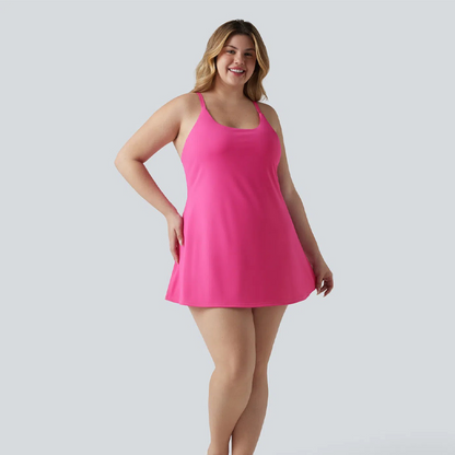 🔥Last day promotion💖Plush Backless Active Dress-Easy Peezy Edition