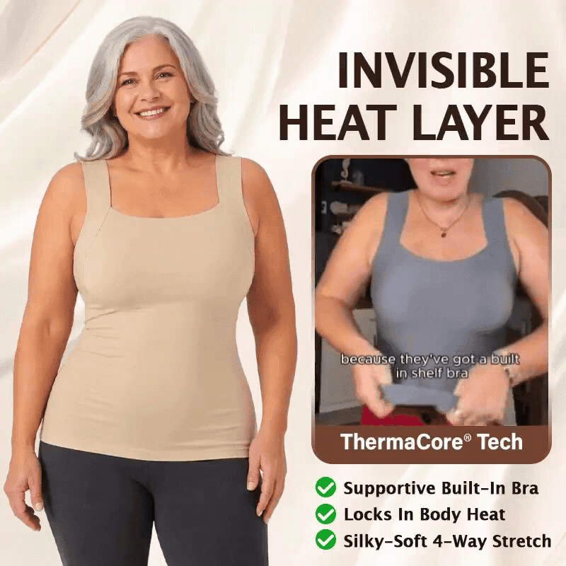 🔥Last day promotion!Built-In Comfort Bra Tank Top 🎉