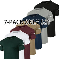 7Pcs [Black,White,Gray,Red,Navy,green,khaki]