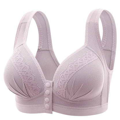 🔥LAST DAY SALE 90% OFF💕Women's Front Closure Bras Push-Up Jacquard Bra