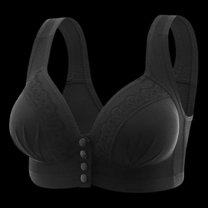 🔥LAST DAY SALE 90% OFF💕Women's Front Closure Bras Push-Up Jacquard Bra