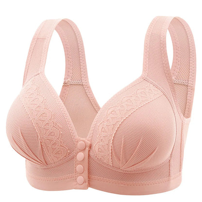 🔥LAST DAY SALE 90% OFF💕Women's Front Closure Bras Push-Up Jacquard Bra