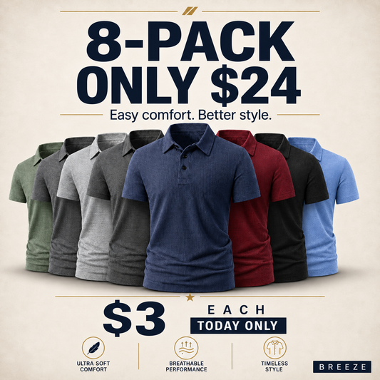 Androdex - Men's Ultra Comfortable Polo Shirt.