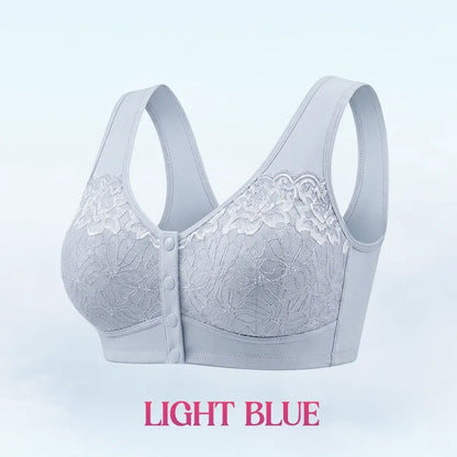 💥Last Day🔥Front Closure Breathable Cotton Lifting Bra for Seniors