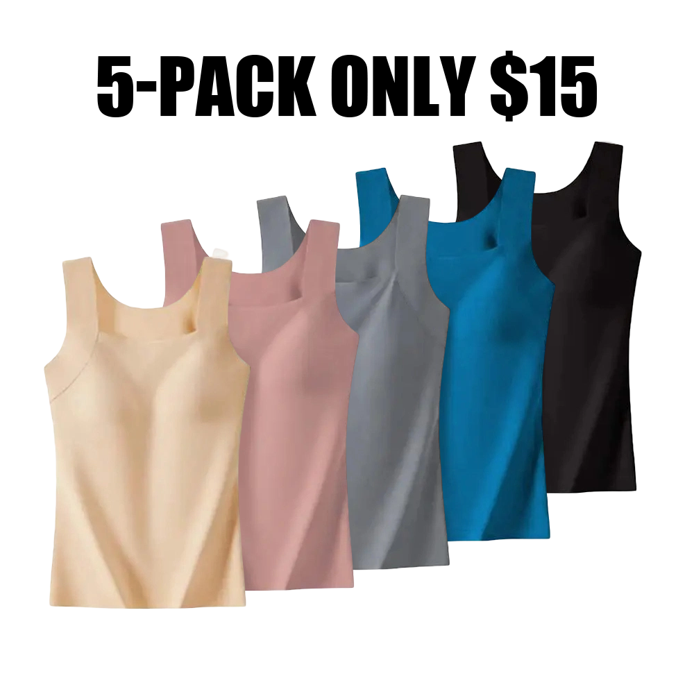 🔥Last day promotion!Built-In Comfort Bra Tank Top 🎉