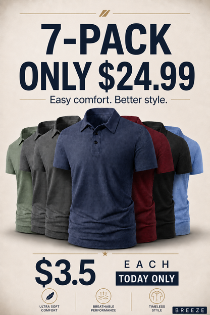 Androdex - Men's Ultra Comfortable Polo Shirt