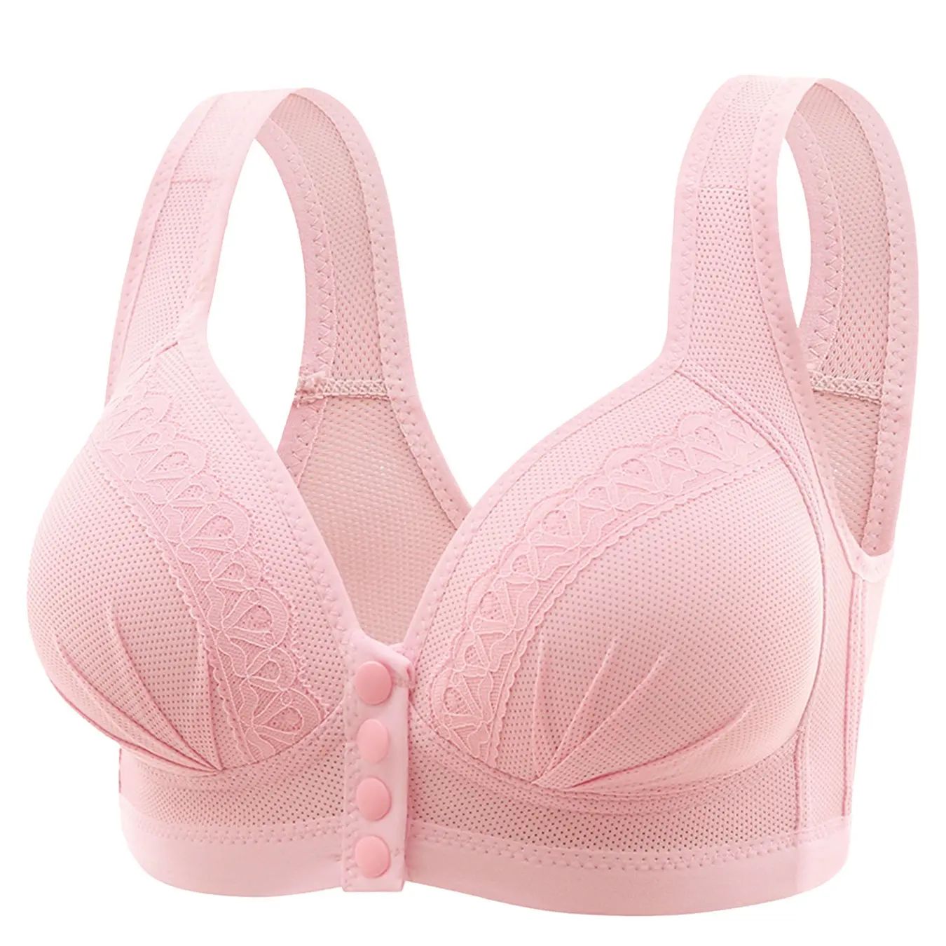 🔥LAST DAY SALE 90% OFF💕Women's Front Closure Bras Push-Up Jacquard Bra