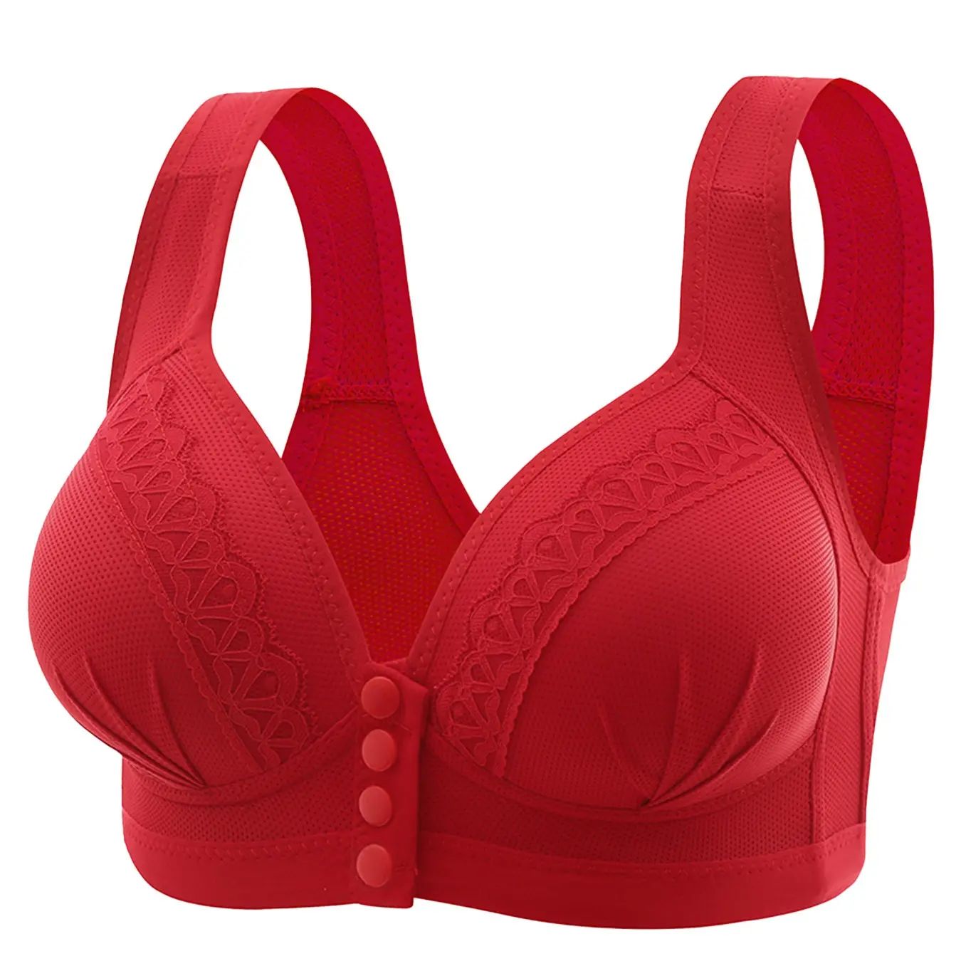 🔥LAST DAY SALE 90% OFF💕Women's Front Closure Bras Push-Up Jacquard Bra