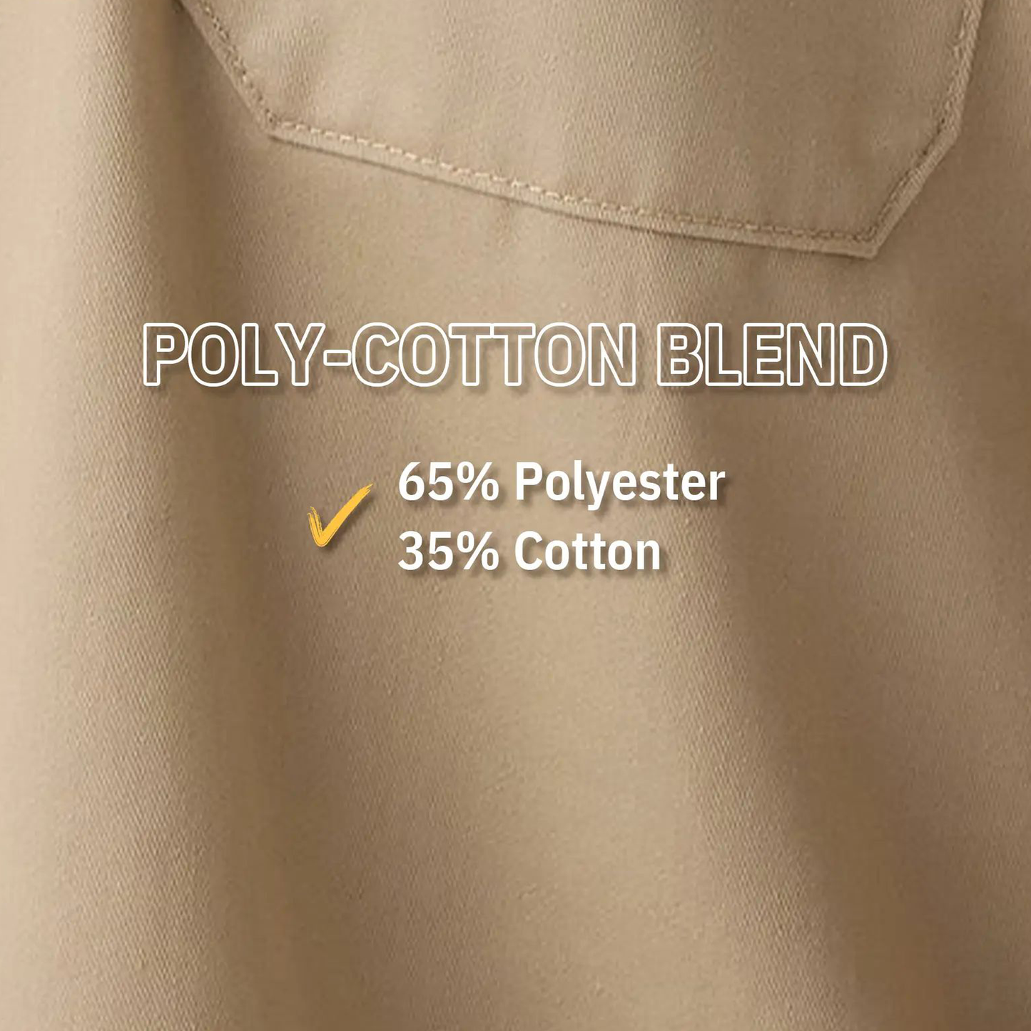 1/4 Zip Work Shirt,Relaxed fit,Stay cool,Workwear Style Top Breathable Short Man